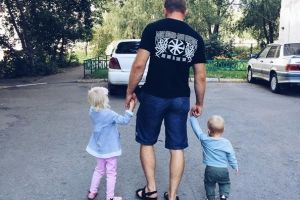 Омский боец Александр Шлеменко станет отцом в третий раз