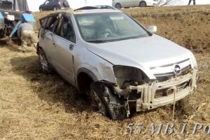 Опрокидывание автомобиля на трассе Омск — Муромцево: водитель погиб