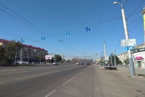 В Омске изменится схема движения на Ленинградской площади (КАРТА)