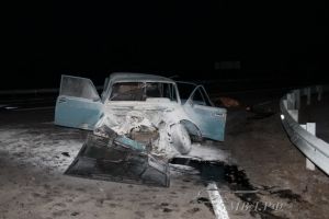 На омской «трассе смерти» в ДТП погиб водитель «пятерки»