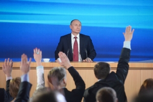 На пресс-конференцию Владимира Путина поедут пять омских журналистов