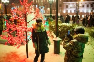 Омск оденут по-новогоднему к 15 декабря