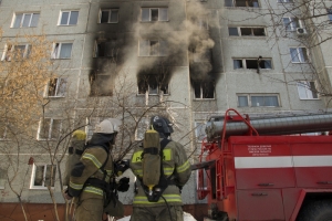 В горевшем из-за хлопка газа доме на 3-й Молодежной пострадали четыре квартиры