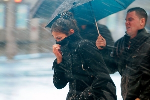 В Омске ожидается ураганный ветер, дождь и мокрый снег