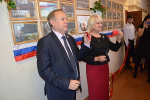 Депутаты Омского горсовета открыли очередную Аллею Славы