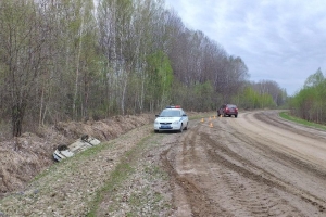 В Омской области водитель на «Ладе» улетел в кювет — травмы получила пассажирка авто