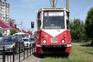 В Омске на несколько дней отменят несколько трамваев и троллейбус