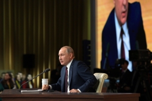 Пресс-конференция Путина: омские вопросы, комментарии о Навальном, ситуация в стране и мире (ОНЛАЙН) 