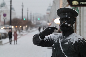 В Омске февраль оказался очень снежным: осадков выпало в три раза больше нормы