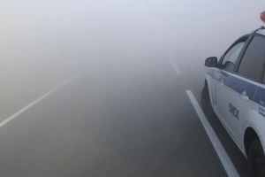 Дым и туман ухудшили видимость на трассе Омск-Тюмень