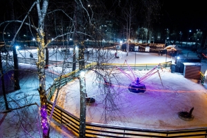 Омские парки в новогоднюю ночь будут работать до утра