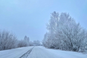 Из-за аномальных морозов перекрыли дороги из Омска в Казахстан