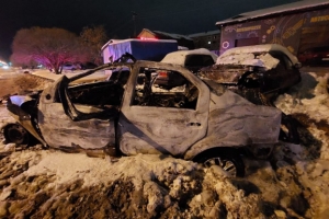 В Омске произошло тройное ДТП со смертельным исходом