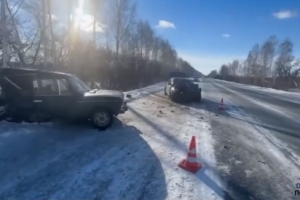 В Омской области из-за выезда на встречку произошло смертельное ДТП (ВИДЕО)