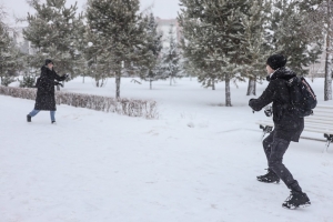 В Омской области к концу недели ожидается потепление до -2, снегопады и усиление ветра