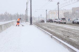 В Омске на выходных был побит суточный рекорд снежного покрова