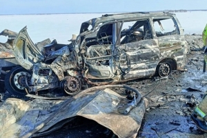 Следком просит видео у очевидцев аварии на трассе Тюмень — Омск, унесшей жизни восьми человек