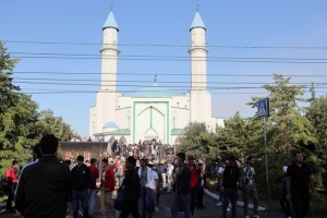 В Омске частично перекроют две улицы из-за службы в Соборной мечети в честь Ураза-Байрама
