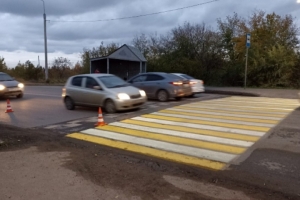 В Омске сорвалось подписание контракта на установку проекционных «зебр» возле школ