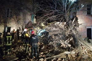 В Омске рухнувший на Московке аварийный дом полностью снесут