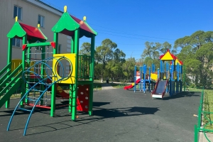 Мэр Сергей Шелест рассказал, где в Ленинском округе появятся новые детские площадки
