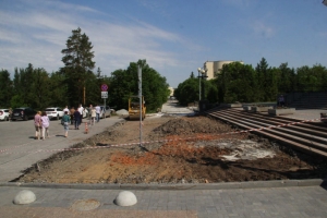 В Омске успешно продолжается благоустройство городских объектов