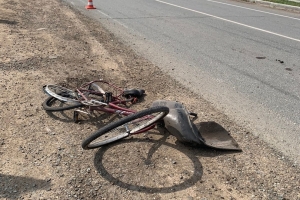 В Омской области пожилой водитель насмерть сбил велосипедистку (видео)