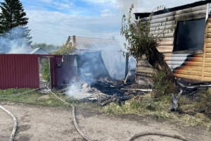 Омским домам на Линиях, где был пожар, постоянный газопровод построят только через год