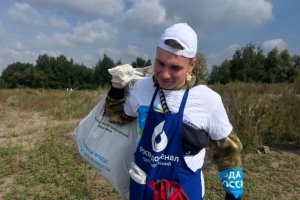 Омский водоканал принял участие в очистке берегов города от мусора