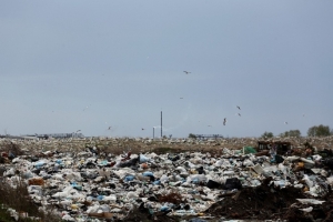 Шлак, пластик, отходы: омичи нашли крупную свалку в районе Чукреевки с табличкой «Стройтраста»
