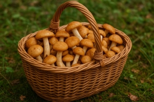 Омичи ведрами собирают осенние опята: рассказываем, где их можно найти