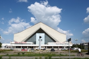 Произошел пожар в омском СКК имени Блинова, который собираются открыть в сентябре