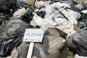 В омской мэрии прокомментировали появление табличек «Стройтраста» на свалке в Чукреевке