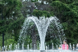 Администрация Таврического поселка, где топит дома, заказала фонтан за 9 миллионов