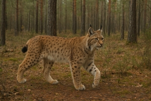 Рыси появились в тех омских лесах, где их раньше не было: что делать при встрече с ними?