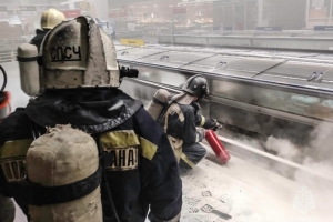 В омском Metro произошел пожар