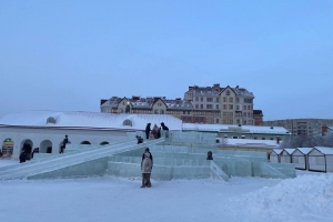 В Омской крепости установят две горки (ФОТО)