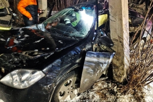 Смертельное ДТП на 66‑м километре трассы Омск-Черлак: водитель погиб