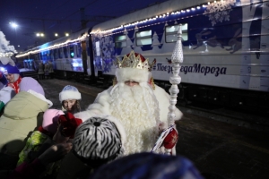 Поезд Деда Мороза прибудет в Омск завтра
