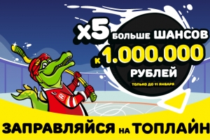 В новогодние каникулы у клиентов «Топлайн» будет в 5 раз больше шансов получить миллион