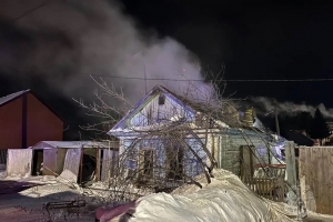 Два человека погибли на пожаре в Омской области