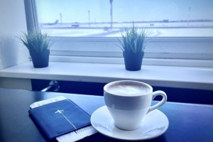 Мощный снегопад задержал вылет рейсов из Москвы в Омск