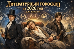 Литературный гороскоп для мужчин на 2026 год: отправь своему Льву. Или котику