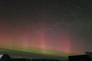 Завораживающее зрелище: в Омской области сняли первое северное сияние весны