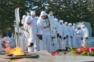 В Омской области стартовал лыжный пробег «Марш-бросок»