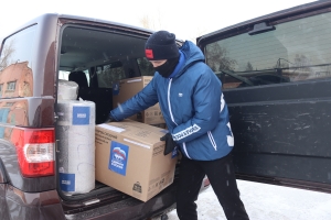 Активисты «Единой России» собрали новую партию гуманитарной помощи омским бойцам СВО