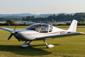 Под Омском вынужденно приземлился частный самолет