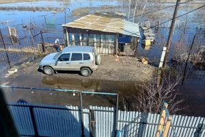 «ТГК-11» начала откачивать воду с затопленных омских дач