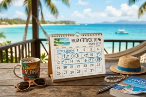 Калькулятор отдыха: когда выгоднее брать отпуск в 2026 году