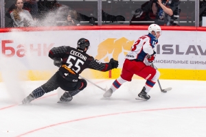 Омский «Авангард» обыграл ЦСКА в первом матче второго раунда Кубка Гагарина (ФОТО)
